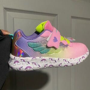 Colorful Kids Shoes with Unicorn Design